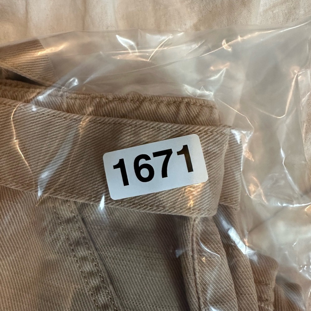 a.n.a Womens High Rise Straight Cargo Pants Size 12 #1671 - Picture 6 of 6